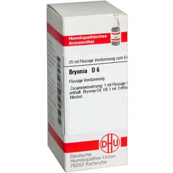 Bryonia D 6 Dilution 20 ml