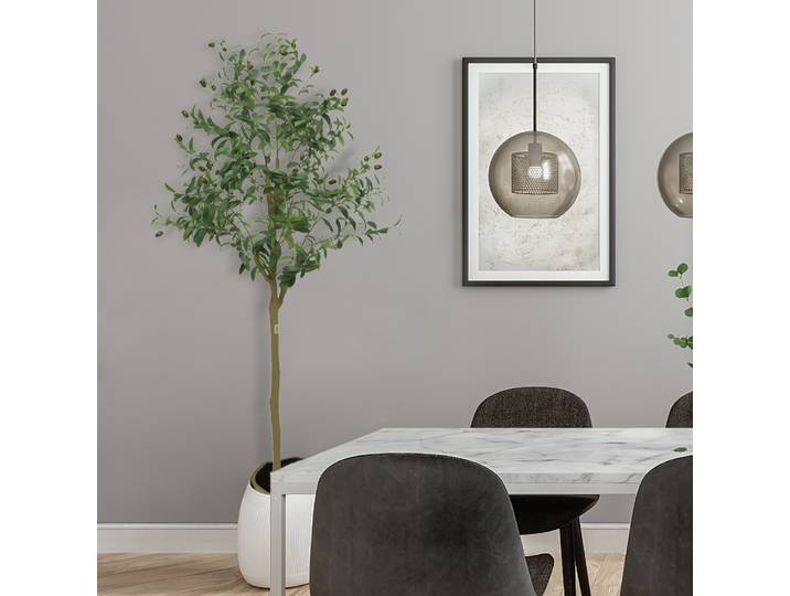 Olive artificielle, 150cm/180cm/210cm de haut, fausse plante d'olivier en pot, plante artificielle pour le bureau et la maison