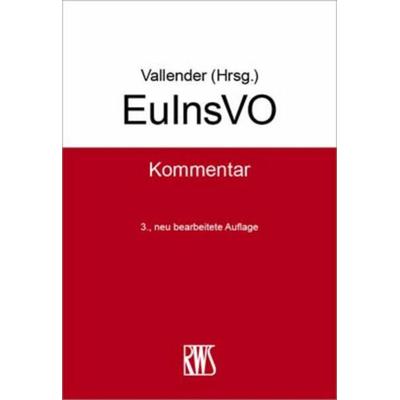 EuInsVO, Taschenbuch von , RWS Vlg Kommunikationsforum, 978-3-8145-1026-2