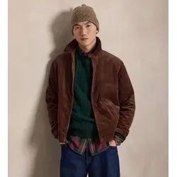 Polo Ralph Lauren für Herren. 710968125007 Dunkelbraune Kordjacke Wynton (S), Lässig, Baumwolle