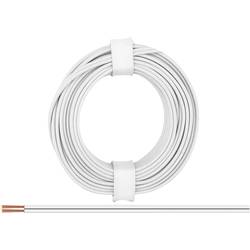 Donau Elektronik 218-55 Litze 2 x 0.14 mm² Weiß 5 m