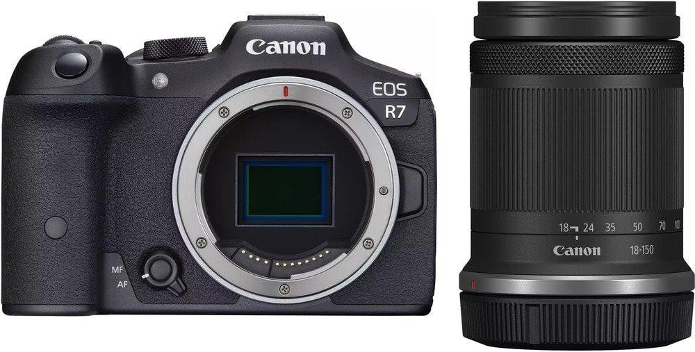 Canon EOS R7 camera met RF-S 18-150mm IS STM lens