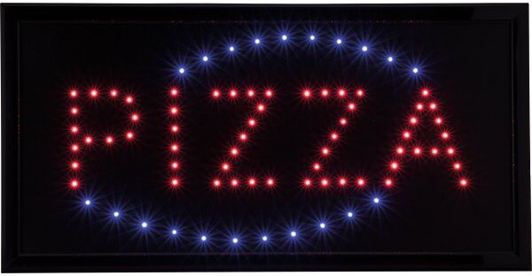 Securit Led Skilt   Pizza
