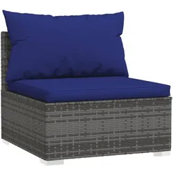 vidaXL, Gartenlounge, Mikkel (4x Eckteil + 2x Mittelteil)
