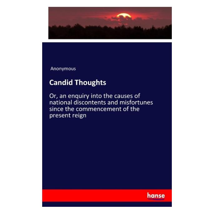 Hansebooks Candid Thoughts (Englisch, Softcover, James Payn) (55915006)