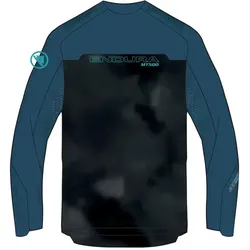 Endura MT500 Burner Trikot – Herren – Langarm – Barra Blue Gr. XXL