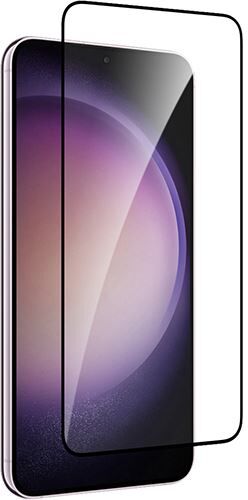 Puro Película de Ecrã Vidro Temperado  para Samsung Galaxy S24 Plus - Moldura Preta
