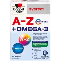 Doppelherz A-Z + Omega-3 All in one system