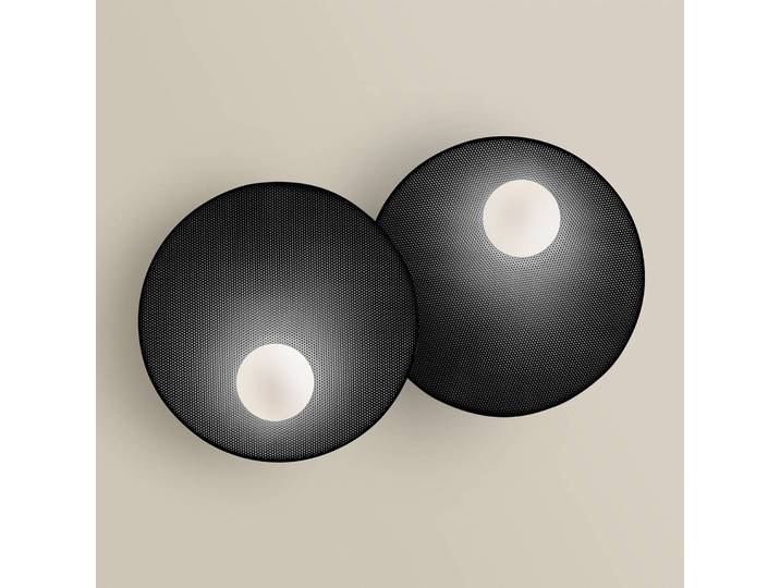 LEDS-C4 Wandlampe Trip, dimmbar, schwarz, für Wohn- / Esszimmer, Aluminium, Modern, Wandleuchte, Wandlampe Innen