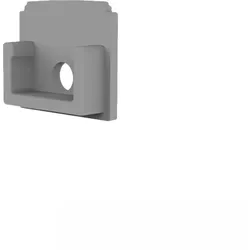 ISOLED Zubehör für LED Trockenbau T-Profil 14  - Endkappe E209 (1 Stk.), mit Kabeldurchführung ISO-114958