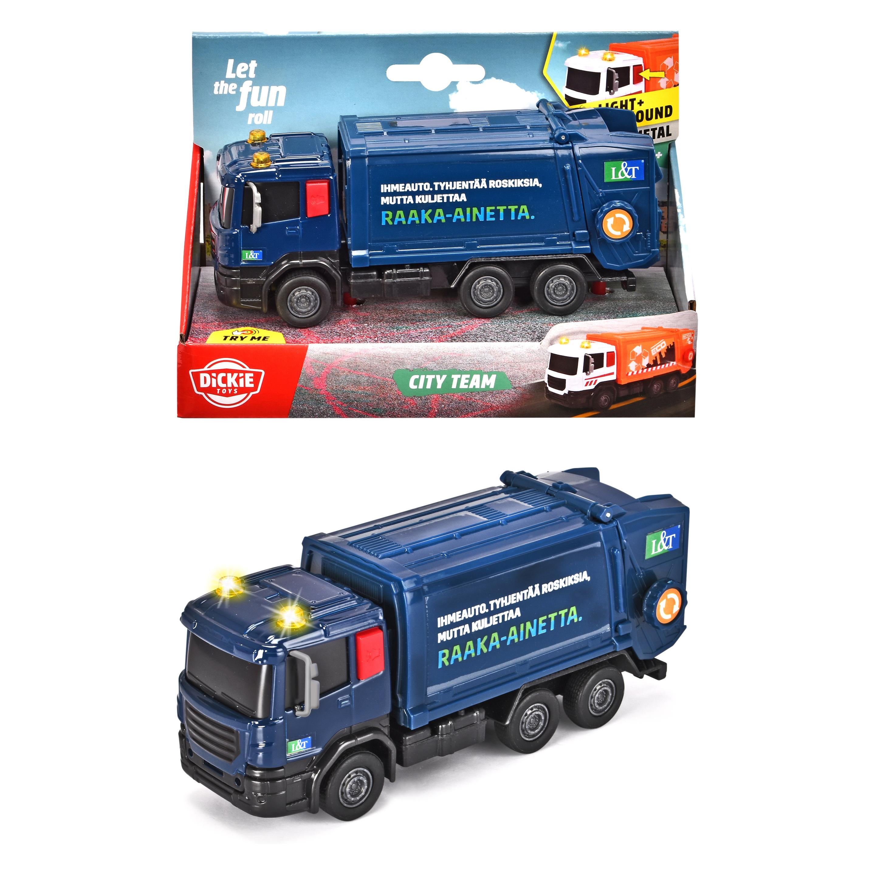 Dickie City Team - Garbage Truck (203742012019)