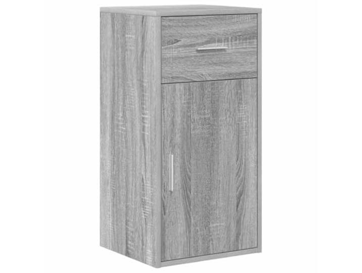HEFZGDB Modernes Sideboard mit Schubladen für Wohnzimmer, minimalistisches Design in Grau, rechteckig für vielseitige Aufbewahrung und praktischen Stauraum
