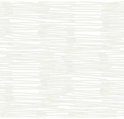 York Wallcoverings Nikki Chu Water Reed Thatch Ivory & Glint Wallpaper