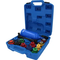 Brilliant Tools MASTER Öl-Einfülltrichter-Satz mit drehbarem Winkelarm, 15-tlg - BT711110