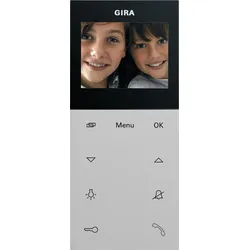 Gira 1239015 Wohnungsstation Video AP Plus System 55 Grau m