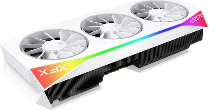 XFX Mercury AMD Radeon RX 9070 XT OC White Magnetic Air 16G