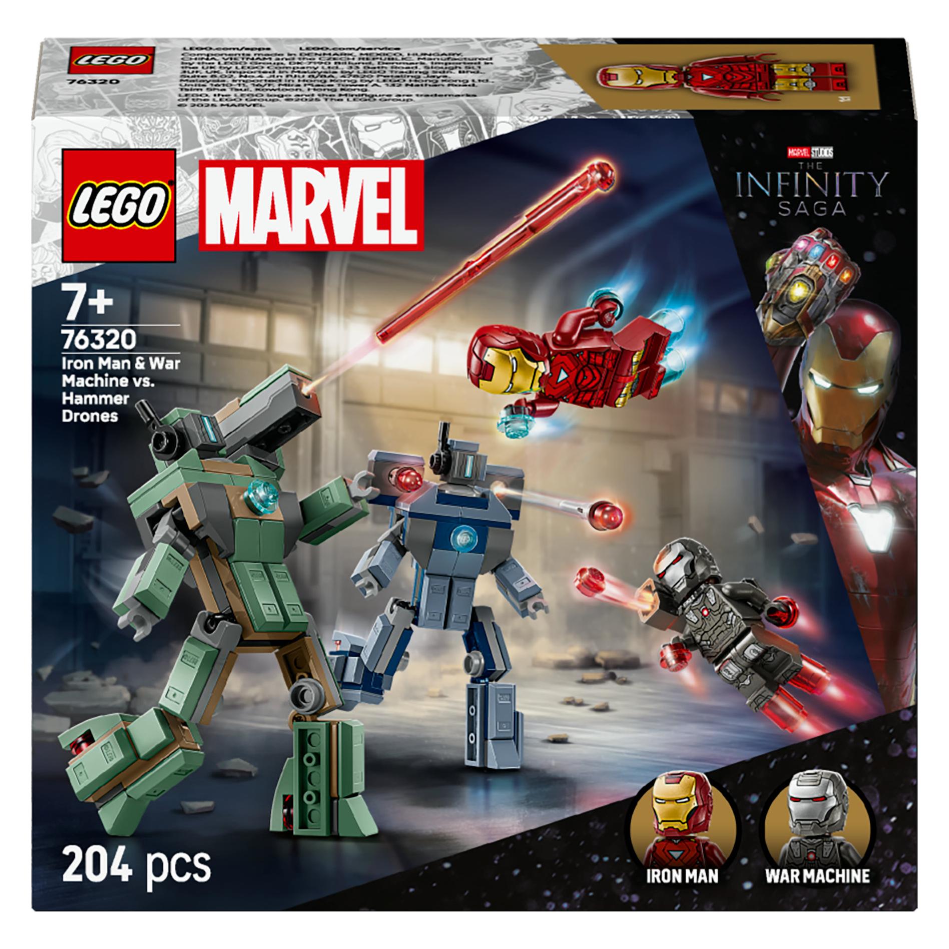 LEGO Iron Man & War Machine vs. Hammer-Drohnen (LEGO Marvel) (76320)