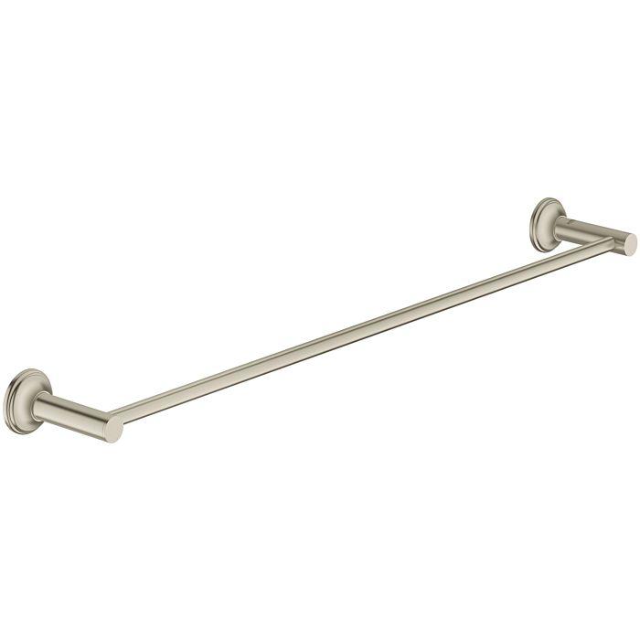 Grohe Essentials Authentic Badetuchhalter 40653EN1 Länge 626mm, brushed Nickel, verdeckte Befestigung