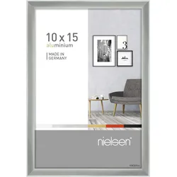 Nielsen Bilderrahmen Pixel Aluminium Silber / 10 x 15