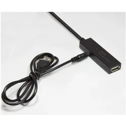 Good Connections Alcasa GC-M0134 USB Kabel 20 m USB A Männlich Weiblich Schwarz (20 m, USB 2.0), USB Kabel