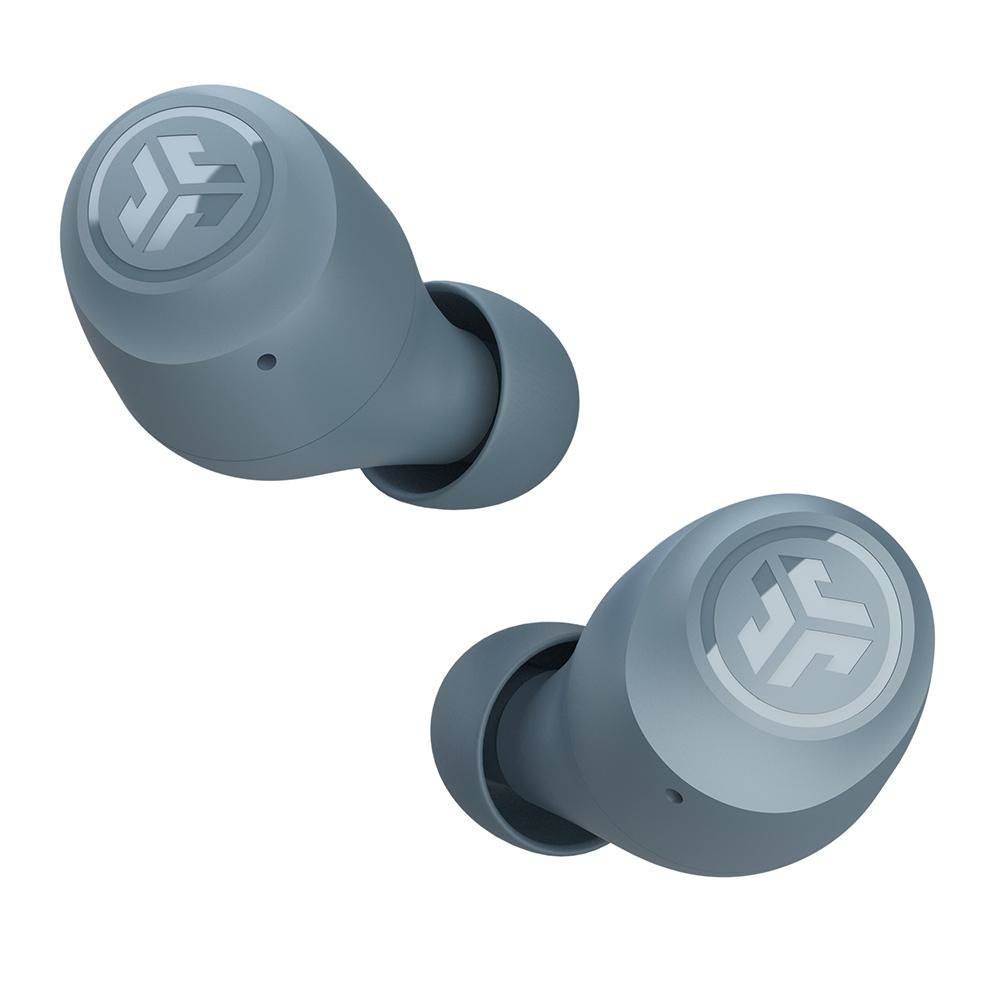 JLab Go Air Pop In-Ear Bluetooth Kopfhörer Kabellos TWS 8 h Laufzeit IPX4 (Grau) IEUEBGAIRPOPRSLT