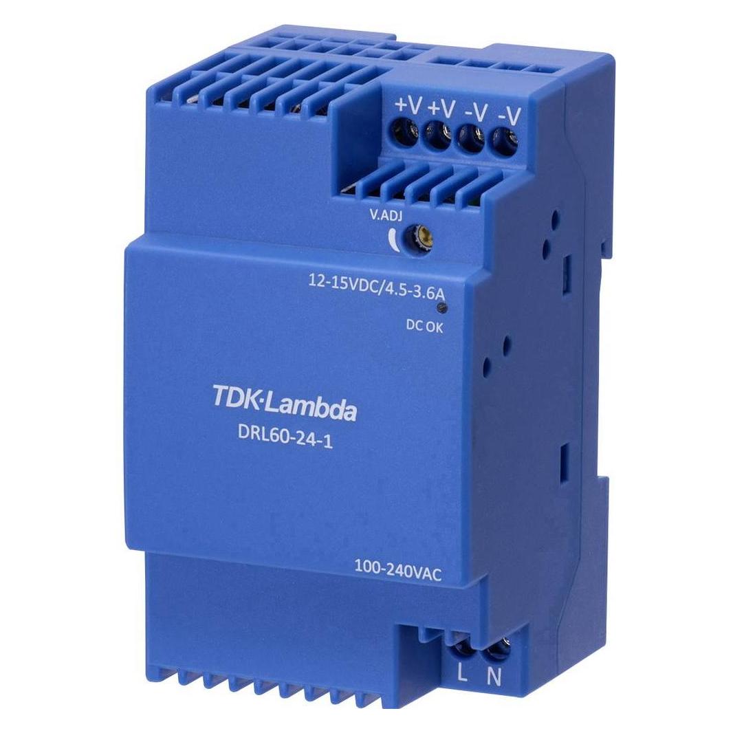 TDK Lambda Hutschienen Netzteil (DIN Rail) DIN Rail Stromversorgung (DRL-60-12-1)