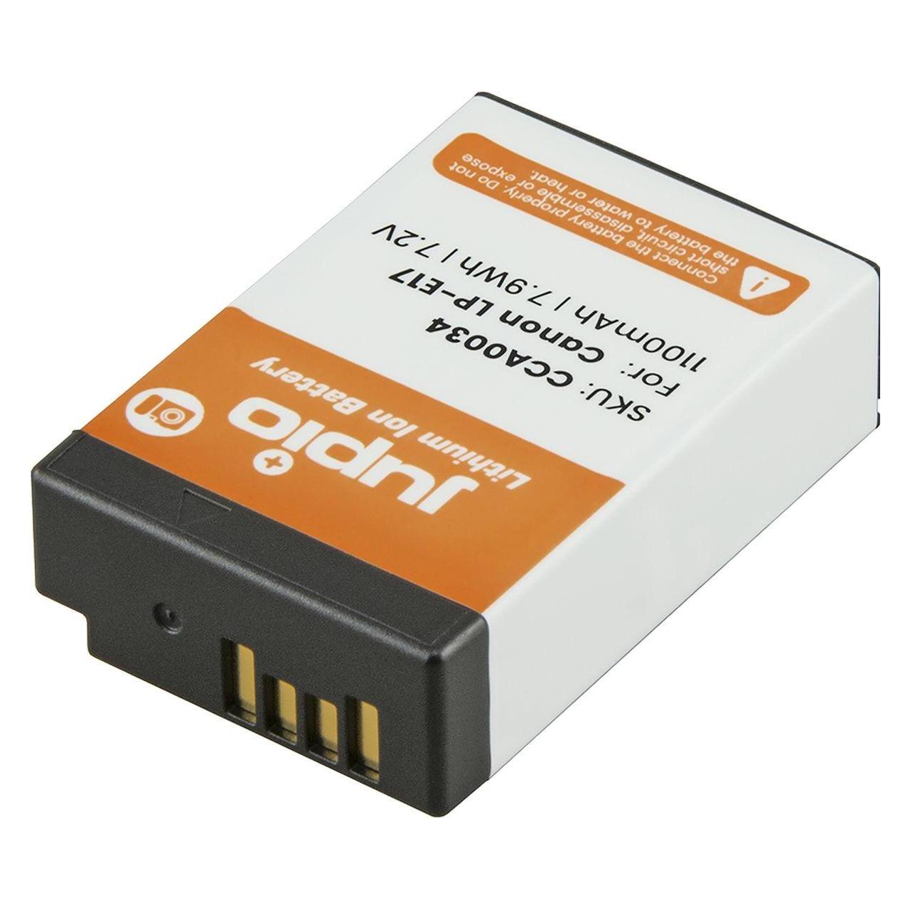 Jupio Akku wie Canon LP-E17 (1100 mAh) (Kamera Akku) (CCA0034)