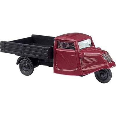Busch 89103 H0 LKW Modell Tempo Dreirad bordeaux
