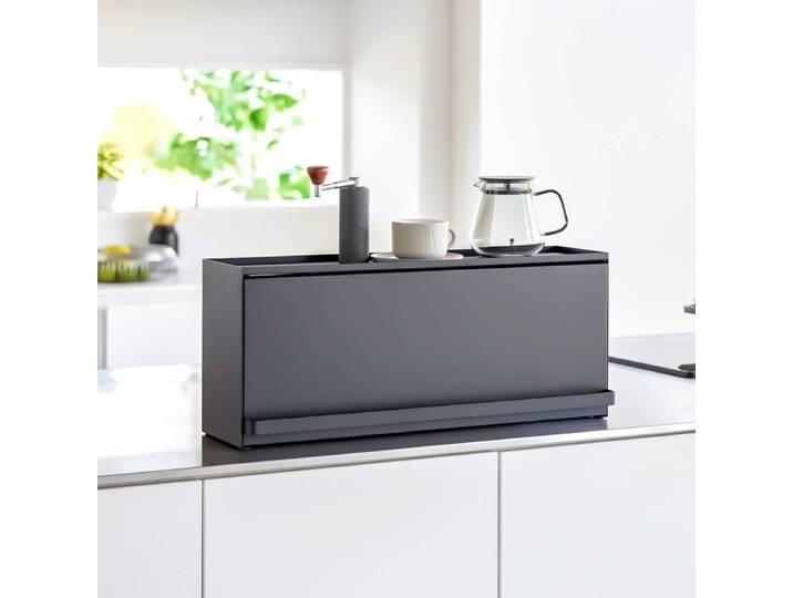 Yamazaki Étagère de cuisine Organizer Étagère verticale en métal 60x25x17cm noir