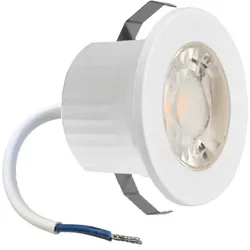 Braytron 3w Mini LED Einbauleuchte Einbaustrahler Einbauspot Spot Weiß 240 Lumen Schutzart IP54 Neutralweiß