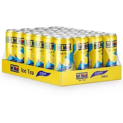 Hot Blood Ice Tea Zitrone 24x 330ml 22-07-2026