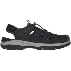 SKECHERS Herren Sandalen TRESMEN-MENARD, Größe 44 in Schwarz Schwarz
