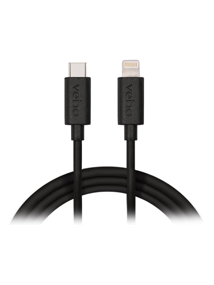 Veho Lightning-Ladekabel in Schwarz - (L)100 cm - onesize