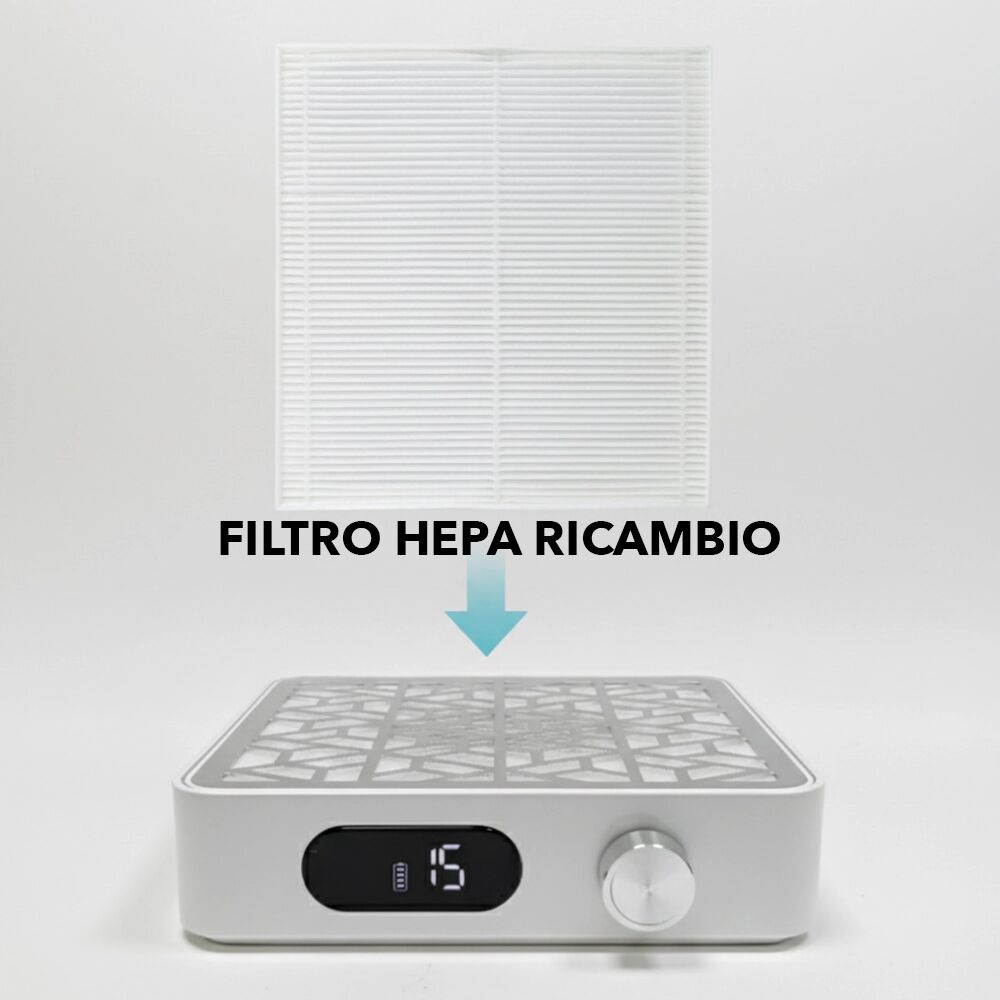 Tuttoperlestetica Filtro hepa di ricambio per aspiratore AIRSUPREME di