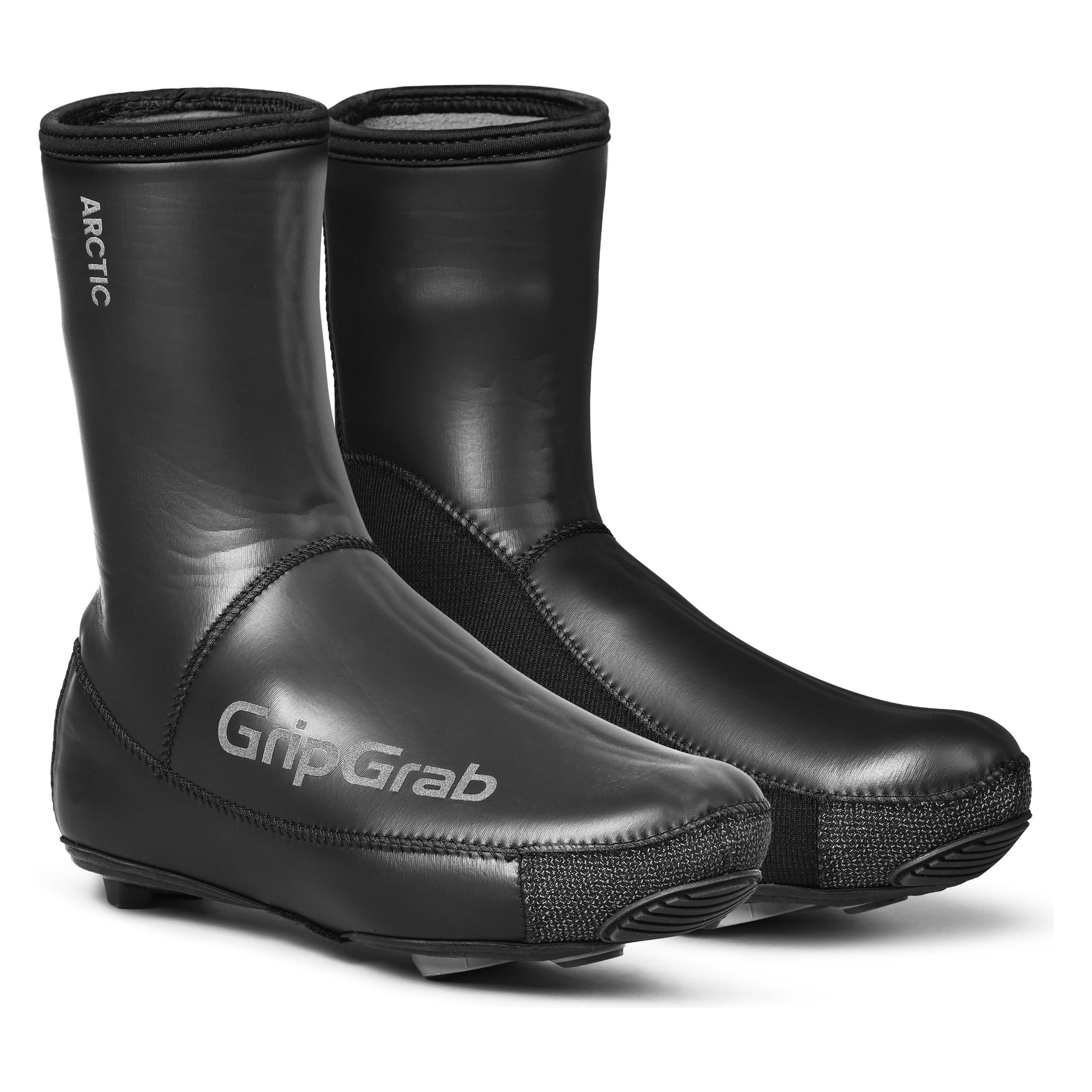 GripGrab Arctic 2 Waterproof Deep Winter Gravel Shoe Cover - Fahrrad Überschuhe (40) (204101105)