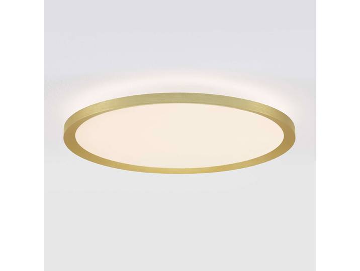 Plafonnier Aoton Ø 40cm Doré/Doré Matériau : Métal, Matière plastique Surface en métal : Laqué Type de matière synthétique : Verre acrylique