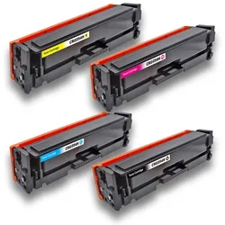 Kompatibel Canon 054H BK / 3026C002, 054H C / 3027C002, 054H M / 3026C002, 054H Y / 3025C002 Sparset 4 Toner alle Farben von D&C