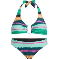 FIREFLY Damen Bikini Da.-Bikini Maia W Batik Stripes, Größe 42 in Silber Silber