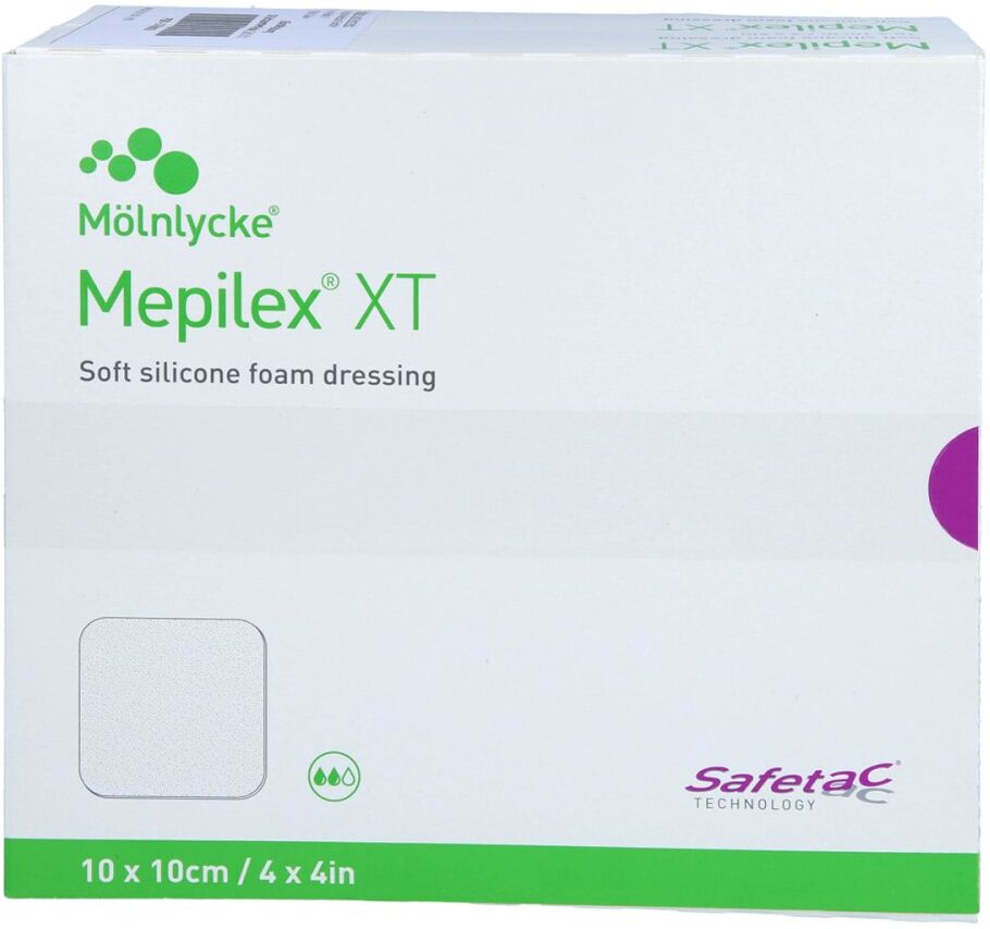 Mepilex Xt 10x10 Cm Schaumverband