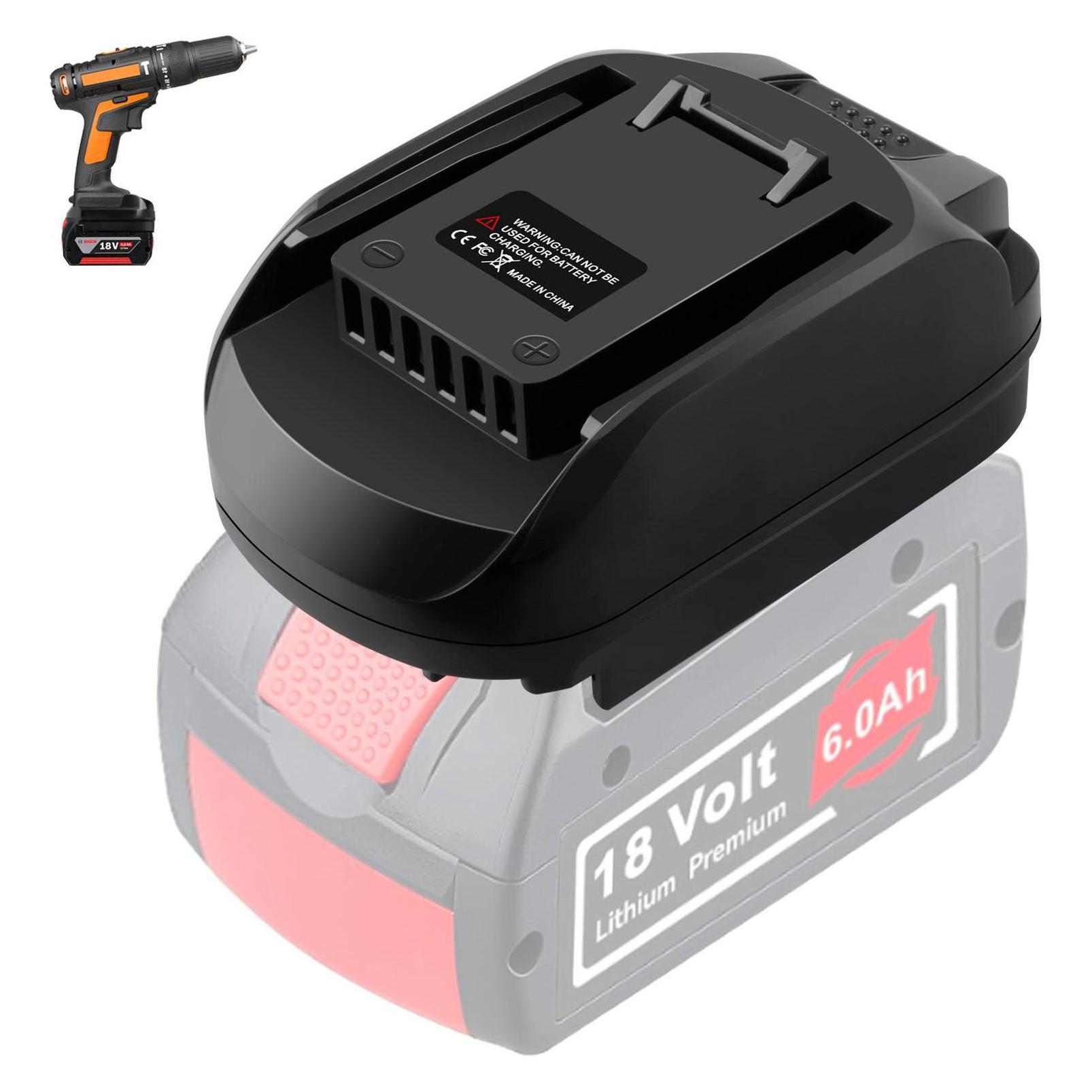 LKD Akku-Adapter - Bosch (ProCORE) für Worx 6-polige Elektrowerkzeuge (18 V) (69479177)