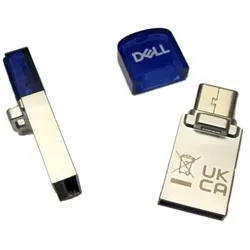 Dell Combo USB-Stick 128 GB Blau/Silber