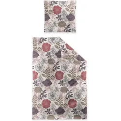 Irisette, Bettwäsche, Meran 8687 beere (Bettwäsche Set, 135x200 cm, 80x80 cm)