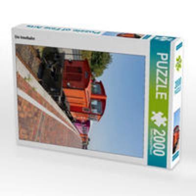 CALVENDO Puzzle Die Inselbahn 2000 Teile Puzzle hoch | 2000 Teile Lege-Größe 90 × 67 cm Foto-Puzzle für glückliche Stunden