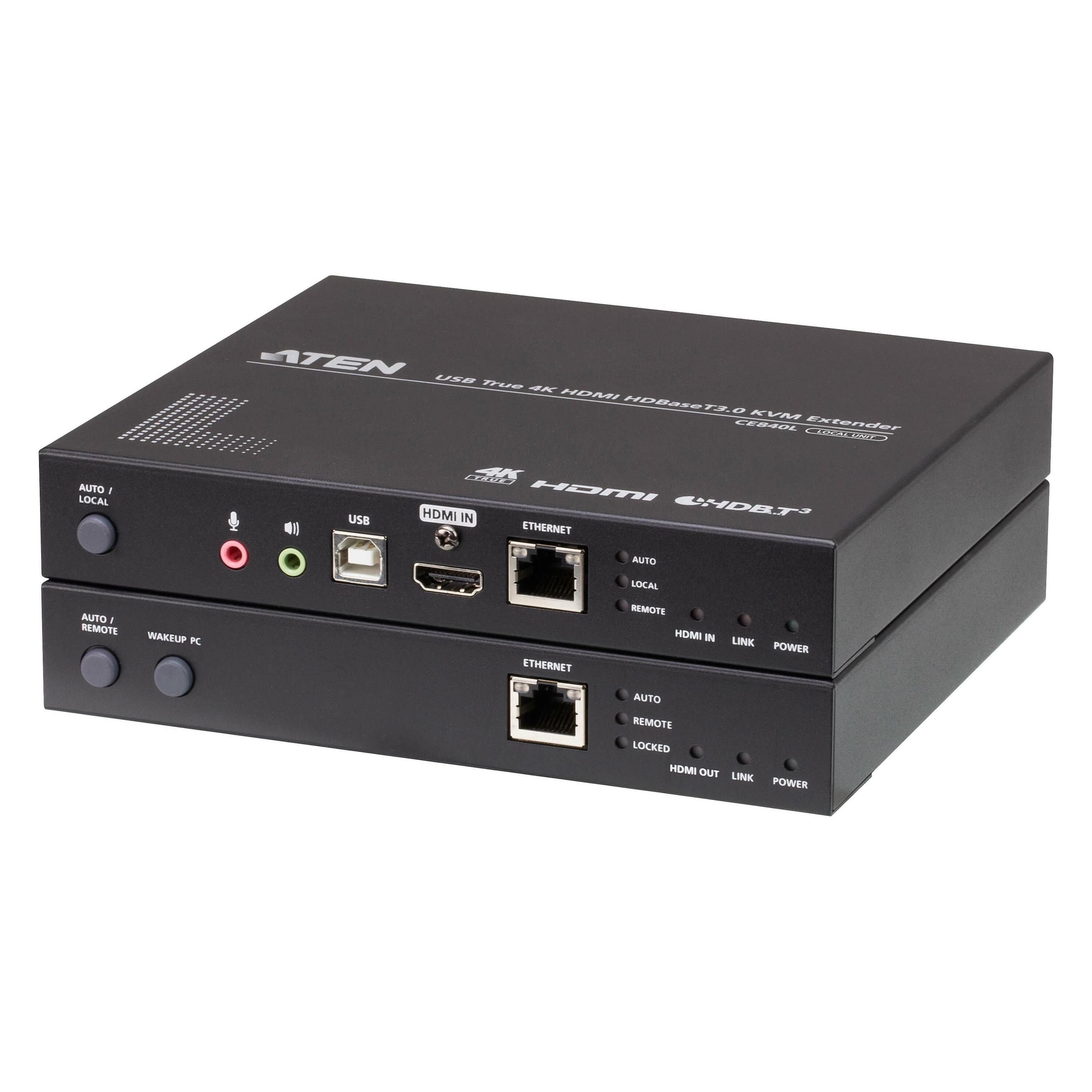Aten USB True 4K HDMI HDBaseT 3.0 KVM Extender USB (CE840-AT-G)