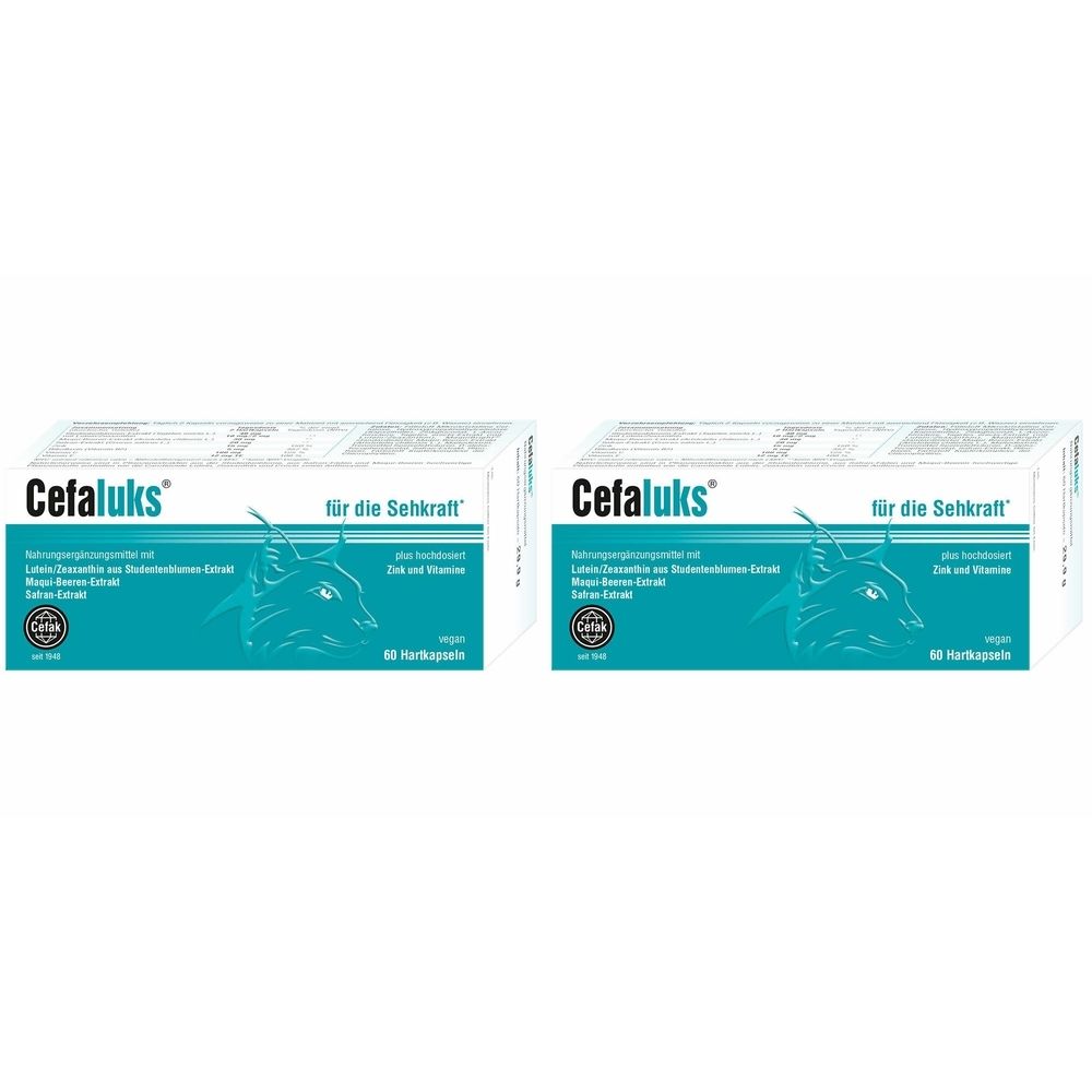 Cefaluks Hartkapseln 2x 2x60 St