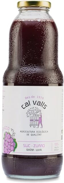 Cal Valls Zumo Uva Negra Ecológica 1000 ml