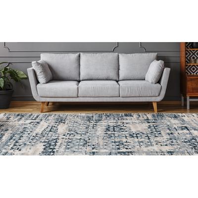 Teppich KAYOOM "Adela 325", blau, B:120cm H:13mm L:170cm, Polypropylen, Teppiche, Teppich, ca. 575.000 Points/qm, Vintage Look, hochwertig