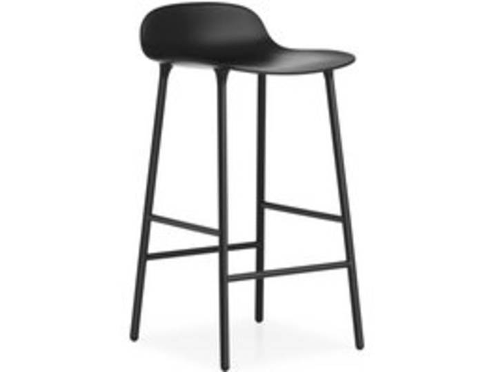 Normann Copenhagen - Form Barstuhl mit Metallgestell