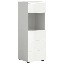 Midischrank Vira ca. 38x106x34 cm Weiß