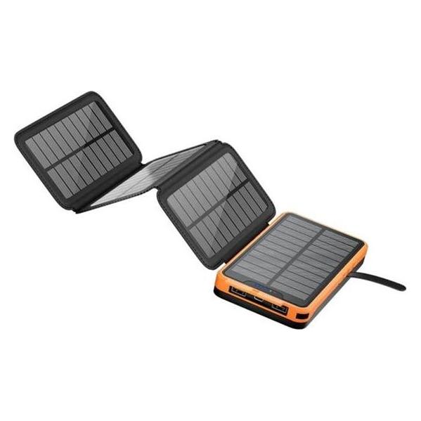 Lippa 20.000 mAh 7W Foldable Solar Powerbank Powerbank (Akku) - 20000 mAh (20000 mAh, 7 W) (LPPB20000SPF)